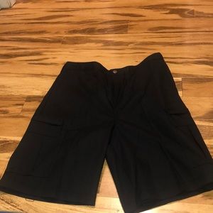 Dickies Brand Black Cargo Shorts